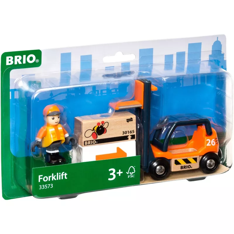 Žaidimo transporto priemonė ir bėgių priedas Ravensburger BRIO 33573 – 4 dalių įvairiaspalvis rinkinys, rekomenduojamas nuo 0,3 metų