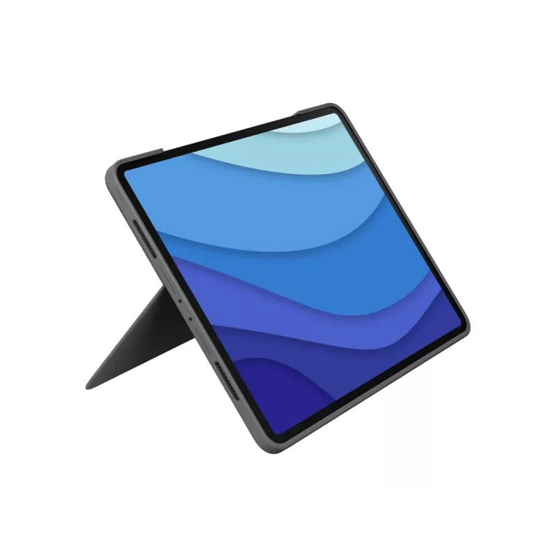 Klaviatūros dėklas Logitech Combo Touch QWERTZ vokiškas Smart Connector Graphite, skirtas iPad Pro 11 inch (M4)