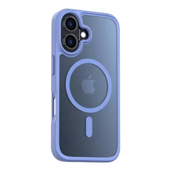 Dėklas Torras Guardian Magnetic Series, skirtas iPhone 16, mėlynas, su magnetais, plonas profilis