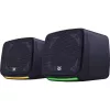 Kompiuteriniai garsiakalbiai DEFENDER J3 2.0 6W LED USB, 2×3W RMS, 90–20000 Hz, 3,5 mm, juodi