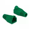 Įtempimo mažinimo elementas RJ45 kištukui DeLOCK 86726 žalias 20 vnt.
