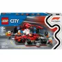 LEGO City F1 Pit Stop 60443 – Ferrari F1 automobilis, 322 dalys, 5 minifigūrėlės, 6+