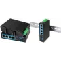 LOGILINK NS204 4 prievadų Gigabit eterneto komutatorius su 1x SFP lizdu