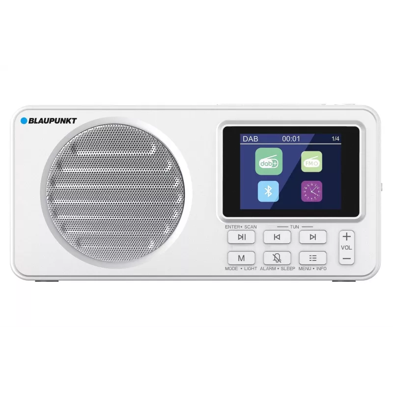 Blaupunkt DR6WH nešiojamas radijo imtuvas, baltas
