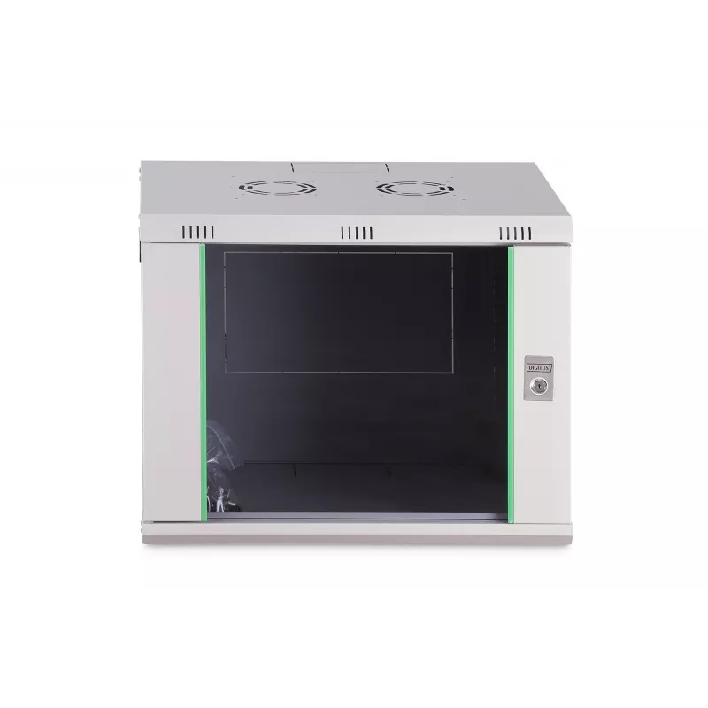 Sieninis 9U stovo spintas DIGITUS Dynamic-N DN-37104, 600x450 mm, IP20, rakinamas, nesurinkta