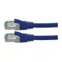 ROLINE RM Patch Laidas Cat.6A S/FTP (PiMF), Mėlynas, 3 m