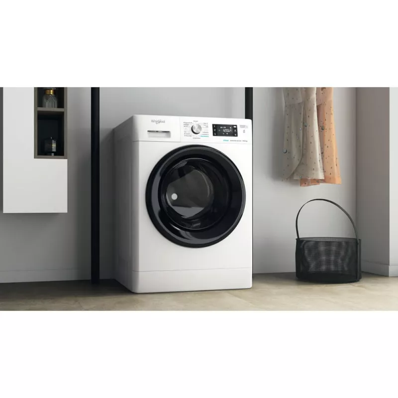 Whirlpool FFWDB864349BVEE skalbyklė su džiovykle 8 kg / 6 kg 1400 aps/min