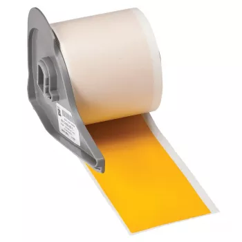 Brady M7C-2000-595-YL vinilinė juosta, geltona, blizgi, 50,80 mm x 15,24 m, nuolatinė, lipni (173240)