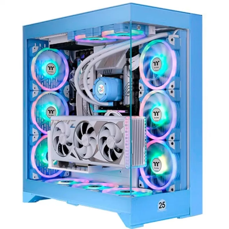 Thermaltake CA-1Y3-00MFWN-01 Mėlynas korpusas