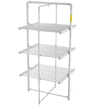 Elektrinis sulankstomas drabužių džiovintuvas Adler AD 7829 — 300 W, 148×52×90 cm, baltas, laisvai pastatomas
