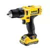 DeWALT DCD 10.8V belaidis gręžtuvas-suktuvas su raktuojamu griebtuvu, Li-Ion, Euro kištukas