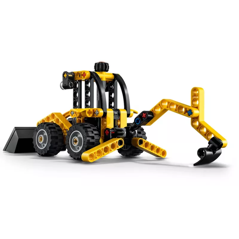 Konstruktorius LEGO Technic Krovimo ekskavatorius 42197 — sukamoji važiuoklė, darbinis krautuvas, 104 detalės, rekomenduojamas amžius 7+