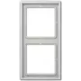 JUNG LS 982 LG - Grau - Duroplast - Schraubenlos - JUNG - 81 mm - 152 mm