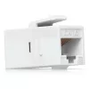UBIQUITI CAT6 KEYSTONE COUPLER, 12 VNT. PRAĖJIMO CAT6 KEISTONO JUNGTIS, SKIRTA NUTRŪKSTAMIEMS ETHERNETO KABELIAMS BE TRŪKUMŲ SUJUNGTI