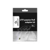 Gembird PP12-POE-0.15M-W pasyvus PoE adapterių rinkinys (injektorius + skirstytuvas)