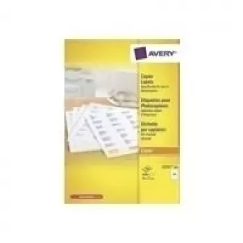 Lipdukai adresų siuntoms AVERY DP001-100.FR A4 210 x 297 mm Balti – spausdinami etikečių lapai