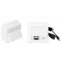 Vivolink WI221260 sieninis lizdas HDMI + USB A + 3,5 mm, baltas