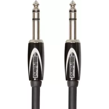 Garso kabelis Roland RCC-15-TRTR 4,5 m 6,35 mm TRS juodas
