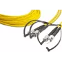 Lightwin LDP-09 ST-ST 5.0 5 m 2x ST OS2 geltonas šviesolaidinis kabelis