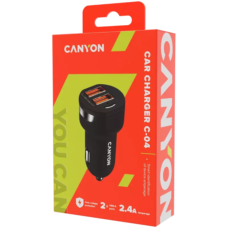 Automobilinis įkroviklis Canyon CNE-CCA04B