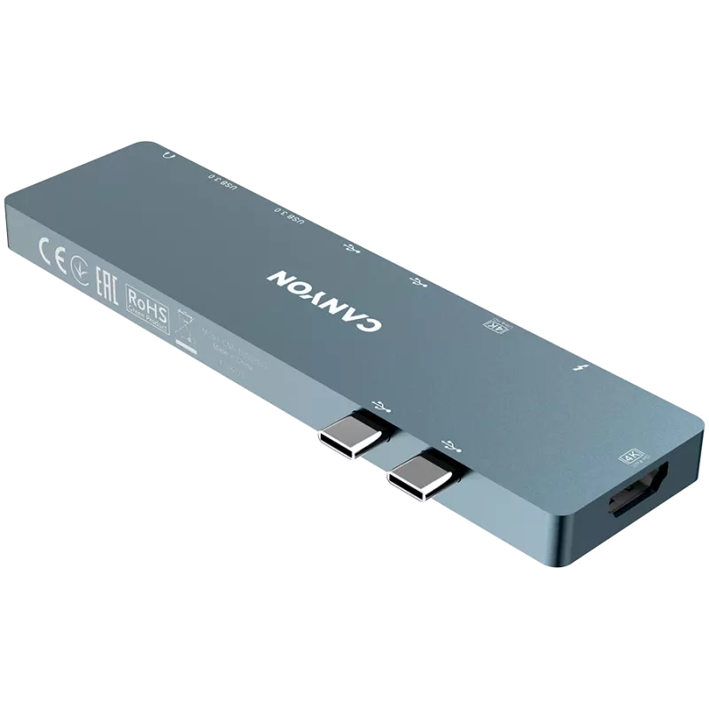 CANYON Įkrovimo stotelė 2xTB - 2xHDMI 2xUSB 3.0 2xUSB-C lizdai
