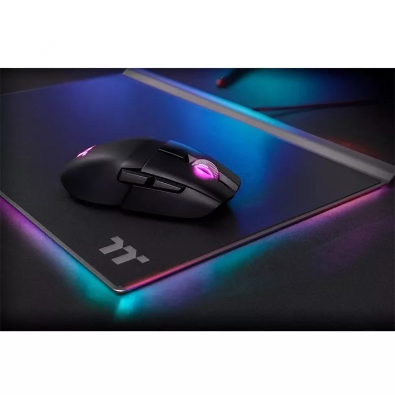 Thermaltake Argent M5 pelė ambidekstrinė RF belaidė+Bluetooth+USB Type-A optinė 16000 DPI (GMO-TMF-HYOOBK-01)