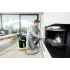 Sausas dulkių siurblys Karcher AD 4 Premium — 17 L, 600 W, be maišelio, metalinė žarna, chromuotas vamzdis