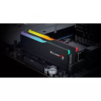 G.Skill Ripjaws M5 RGB 64 GB (2x 32 GB) DDR5-6400 Dual-Kit, juoda, INTEL XMP