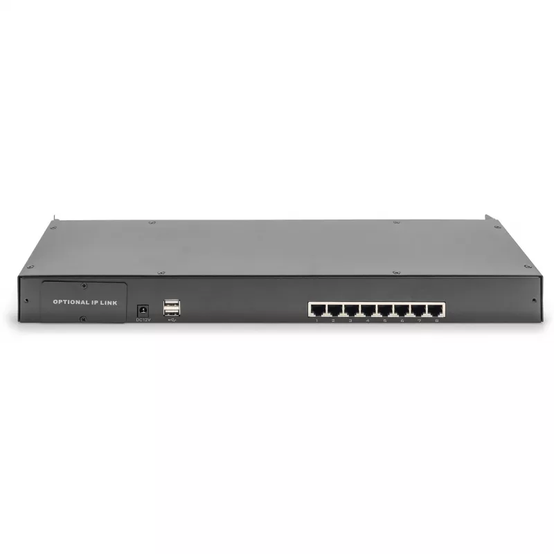 DIGITUS Professional DS-72216 - KVM jungiklis - 16 KVM prievadų - montuojamas į stelažą (DS-72216)