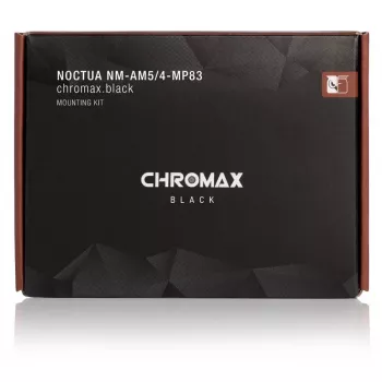 Tvirtinimo rinkinys Noctua NM-AM5/4-MP83 CHROMAX.BLACK Juodas AM4 AM5