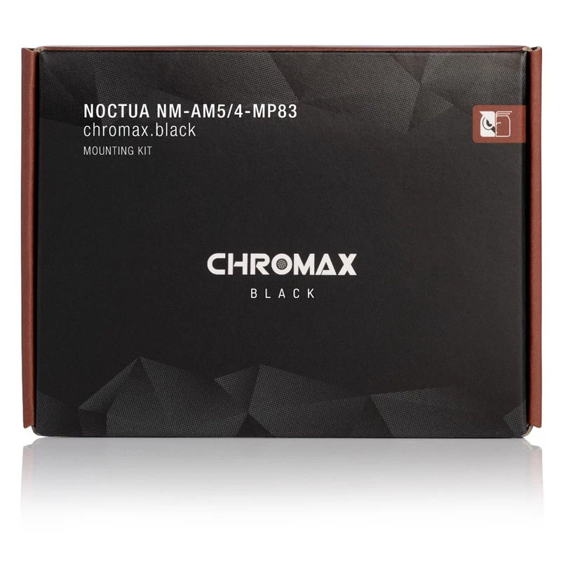 Tvirtinimo rinkinys Noctua NM-AM5/4-MP83 CHROMAX.BLACK Juodas AM4 AM5