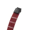 CableMod C-Series PRO ModMesh 12VHPWR į 3x PCI-e laidas, skirtas Corsair - 60cm, tamsiai raudonas