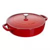 Staub Roaster Chistera 28 cm apvali vyšninė raudona 40511-474-0