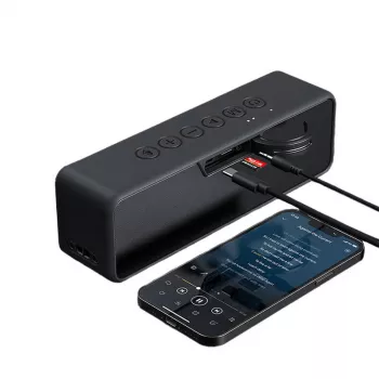 BlitzWolf BW-WA4 nešiojamas/piknikinis garsiakalbis Stereo juodas 30 W