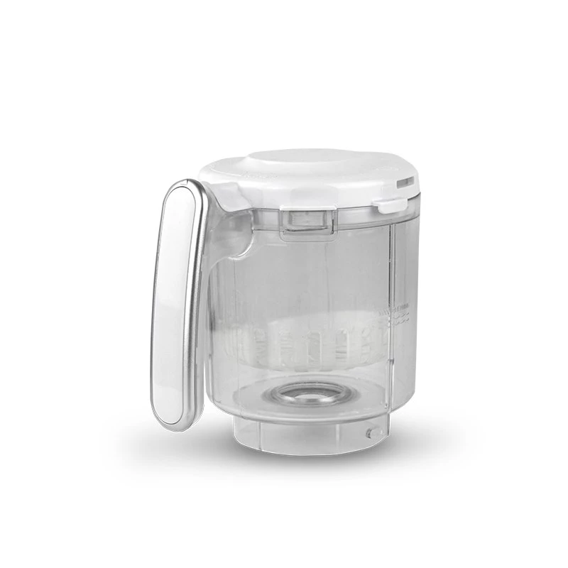 Kūdikių maisto ruošimo aparatas Neno Cibo 300 W, 0,3 l dubuo, garinimas ir maišymas, pašildymas, pilka/balta