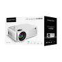 Projektorius standartinis kruger & matz V-LED20 FullHD 1080p 1920x1080, LED, 1.4:1 metimo santykis, 15–150 colių ekranas, Bluetooth, 3W garsiakalbis