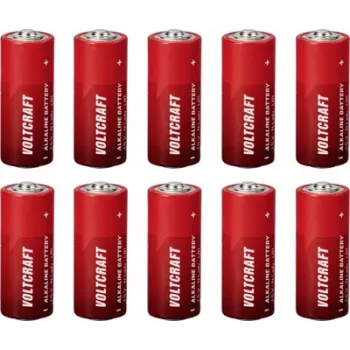 Voltcraft VC-16108100 Lady N šarminė baterija 880 mAh 1,5 V 10 vnt.