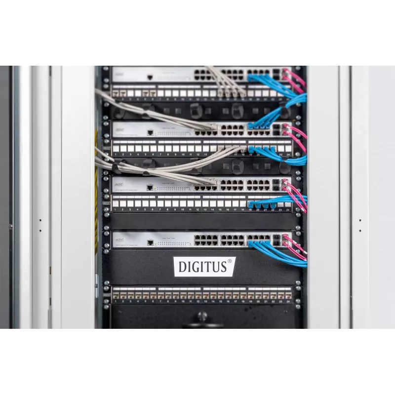 Tuščias skydelis Digitus DN-19 BPN-01-SW, 1U, juodas