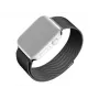 FIXED metalinis tinklinis dirželis Apple Watch 42/44/45/46/49 mm (juodas)