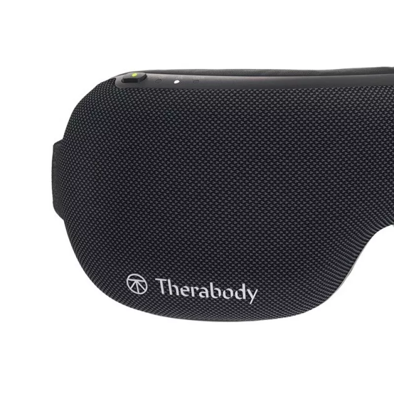 Akiniai masažuokliai Therabody Smart Goggles 2.0 veidui juodi
