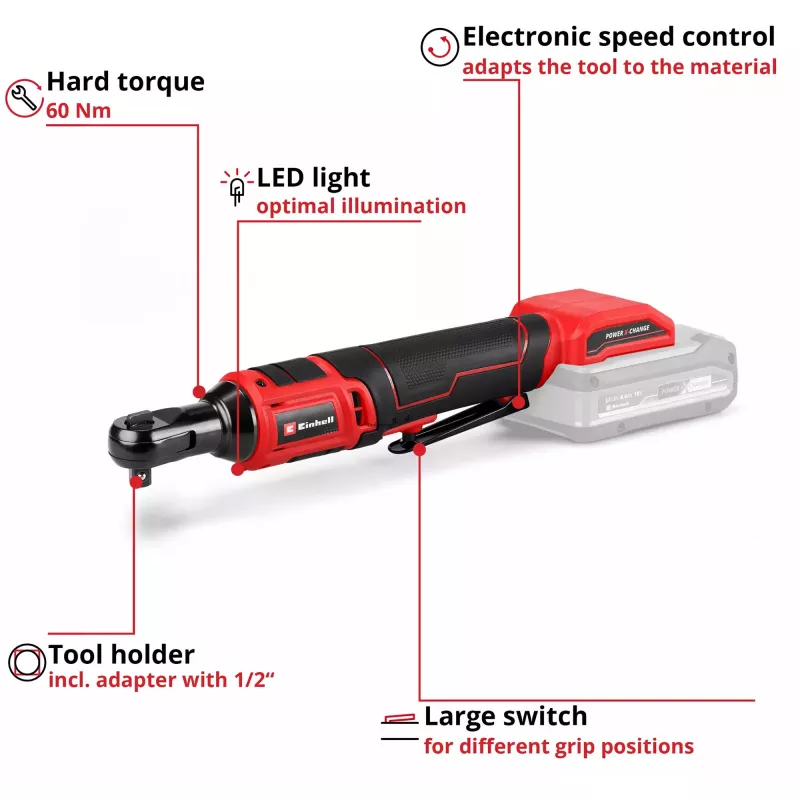 Einhell 4514320 maitinimo adapteris juodas