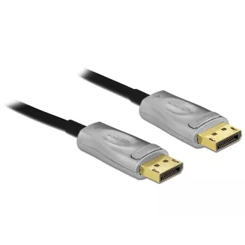 DeLOCK 85885 DisplayPort aktyvus optinis kabelis 10 m juodas