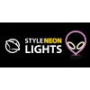 Stalinė lempa MANTA SNL86PK Style Neon Lights UFO Pink – dekoratyvinė neoninė rožinė lempa
