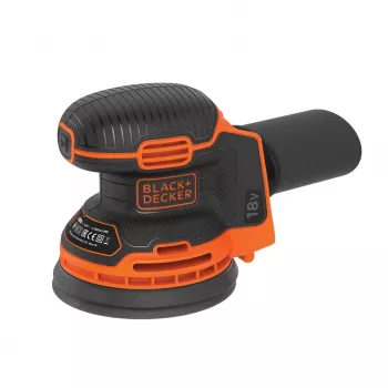 Black & Decker BDCROS18N-XJ nešiojamasis orbitinis šlifuoklis 12000 RPM juoda, oranžinė