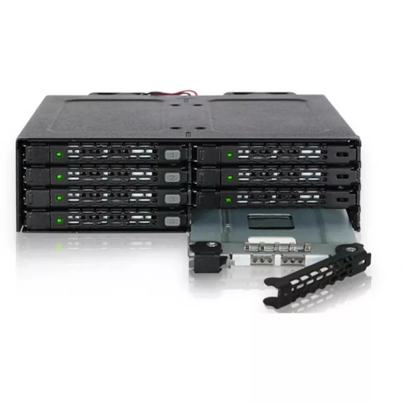 ICY DOCK ToughArmor MB998IP-B - 8 lizdų 2,5 inch SAS/SATA SSD ir HDD (7 mm) užtvaros modulis
