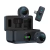 White Shark DSM-06 Tassa Black ergonomiškas dizainas RGB apšvietimas