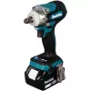 Poveikio veržtuvas Makita DTW300RTJ 3200 aps./min, 18 V, 2 akumuliatoriai