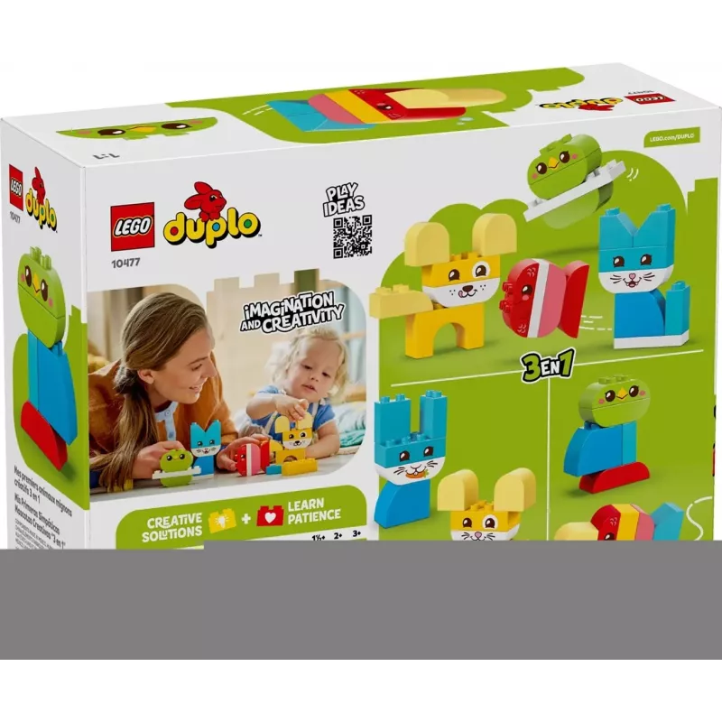 LEGO DUPLO 10477 3 in 1 Kūrybingi mieli augintiniai