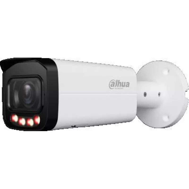 IP apsaugos kamera DAHUA IPC-HFW2449T-ZAS-IL – 4 MP, 2,7–13,5 mm motorizuotas priartinimas, IP67/IK10, PoE, IR/balti šviesos diodai