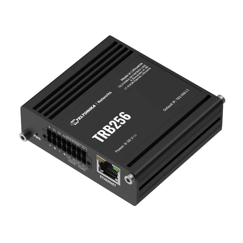 LTE M1/NB-IoT maršrutizatorius TRB256 | 10/100 Mbps | 1x Ethernet LAN (RJ-45) | 4G